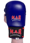 MAR-142AA | Navy-Blue Karate Gloves w/ Moulded Padding