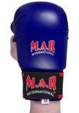 MAR-142AA | Navy-Blue Karate Gloves w/ Moulded Padding