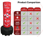 MAR-261A | Children's Free Standing Punching Bag with Scoring Zones - Bolt