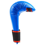 MAR-141B | Blue Karate Gloves w/ Moulded Padding