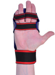 MAR-142AA | Navy-Blue Karate Gloves w/ Moulded Padding