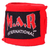 MAR-121A | Red Elasticated Boxing & Martial Arts Hand Wraps