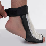 MAR-035B | WT Approved Black & White Taekwondo Foot Guard