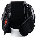 MAR-133B | Black Transparent Mask Head Guard