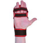 MAR-142B | Red Karate Gloves w/ Moulded Padding