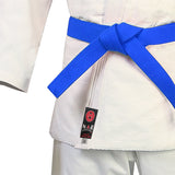 MAR-027 | White Great Britain Styled Judo/Jiu-Jitsu Competition Uniform + FREE BELT