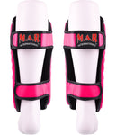 MAR-190C | Pink Shin Guards w/ Foam Padding