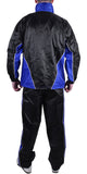 MAR-369B | Blue + Black Tracksuit (Sauna Suit/Sweatsuit)