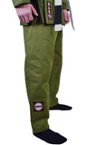 MAR-061E | Olive Green Brazilian Jiu-Jitsu Uniform