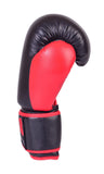 MAR-179 | Black & Red Boxing & Kickboxing Gloves for Kids