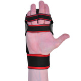 MAR-142D | Black Karate Gloves w/ Moulded Padding