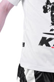 MAR-084F | White Round-Neck Kickboxing T-Shirt