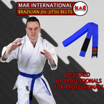 MAR-082 | Brazilian Jiu-Jitsu Ranking Belts Size A1 to A4 (Adult Sizes)