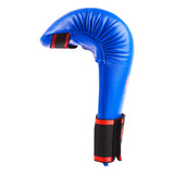 MAR-141B | Blue Karate Gloves w/ Moulded Padding