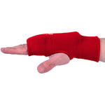 MAR-168C | Red Elasticated Fabric Mitts For Hand Protection