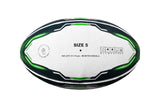 MAR-437B | Match Pro Green Rugby Training Ball - Size 5