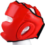 MAR-131A | Genuine Cowhide Leather Head Guard For Competition & Training