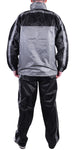 MAR-369A | Grey + Black Tracksuit (Sauna Suit/Sweatsuit)