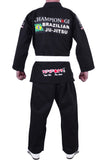 MAR-066 | Black Designer Jiu-Jitsu Training & Competition Uniform