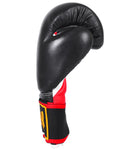 MAR-110 | Red & Black Genuine Cowhide Boxing Leather