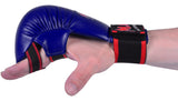 MAR-142AA | Navy-Blue Karate Gloves w/ Moulded Padding