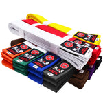 MAR-082 | Brazilian Jiu-Jitsu Ranking Belts Size A1 to A4 (Adult Sizes)