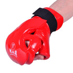 MAR-165A | Red Dipped Foam - Double Layer Punching Gloves