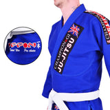 MAR-067 | Blue Designer Jiu-Jitsu Training & Competition Uniform