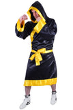 MAR-097A | Yellow & Black Boxing and Kickboxing Robe