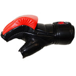 MAR-234B Black/Red Synthetic Leather MMA Gloves