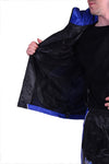 MAR-369B | Blue + Black Tracksuit (Sauna Suit/Sweatsuit)