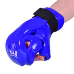 MAR-165C | Blue Dipped Foam - Double Layer Punching Gloves