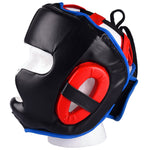 MAR-129 | Black & Red Boxing Head Guard For Training