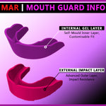 MAR-123B | Purple Gel Mouth Guard/Gum Shield