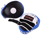 MAR-198 | Blue+Black Genuine Leather Focus Mitts