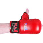 MAR-143B | Red Karate Gloves w/ Padded Thumb