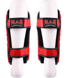 MAR-153A | Multilayered Red Shin Guards