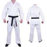 MAR-001A | Traditional White Karate Student Uniform Gi (7.5oz Fabric) + FREE BELT