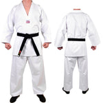 MAR-003 | White V-Neck Karate Uniform Gi (8oz Fabric)