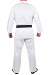 MAR-001A | Traditional White Karate Student Uniform Gi (7.5oz Fabric) + FREE BELT