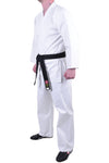 MAR-001B | Traditional White Karate Student Uniform Gi (8.5oz Fabric) + FREE BELT