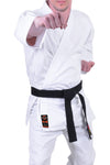 MAR-001A | Traditional White Karate Student Uniform Gi (7.5oz Fabric) + FREE BELT