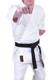 MAR-001A | Traditional White Karate Student Uniform Gi (7.5oz Fabric) + FREE BELT