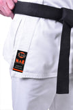 MAR-001A | Traditional White Karate Student Uniform Gi (7.5oz Fabric) + FREE BELT