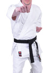 MAR-001B | Traditional White Karate Student Uniform Gi (8.5oz Fabric) + FREE BELT