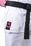 MAR-001B | Traditional White Karate Student Uniform Gi (8.5oz Fabric) + FREE BELT