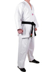 MAR-003 | White V-Neck Karate Uniform Gi (8oz Fabric)