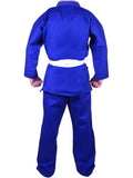 MAR-005B | Blue Karate Student Uniform Gi (8oz Fabric) + FREE BELT