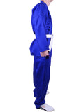 MAR-005B | Blue Karate Student Uniform Gi (8oz Fabric) + FREE BELT