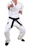 MAR-013A | White Karate Competition 12oz Uniform - European Style